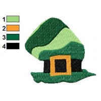 Leprechaun Hat Embroidery Design